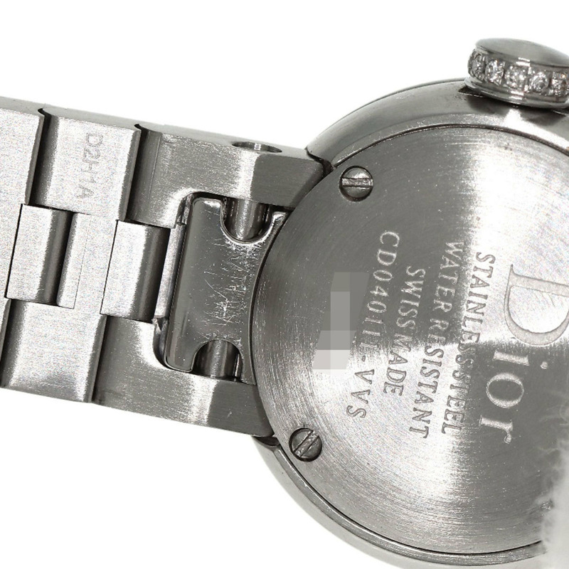 Christian Dior CD040111 La D de Watch，不鏽鋼鑲鑽女錶-13