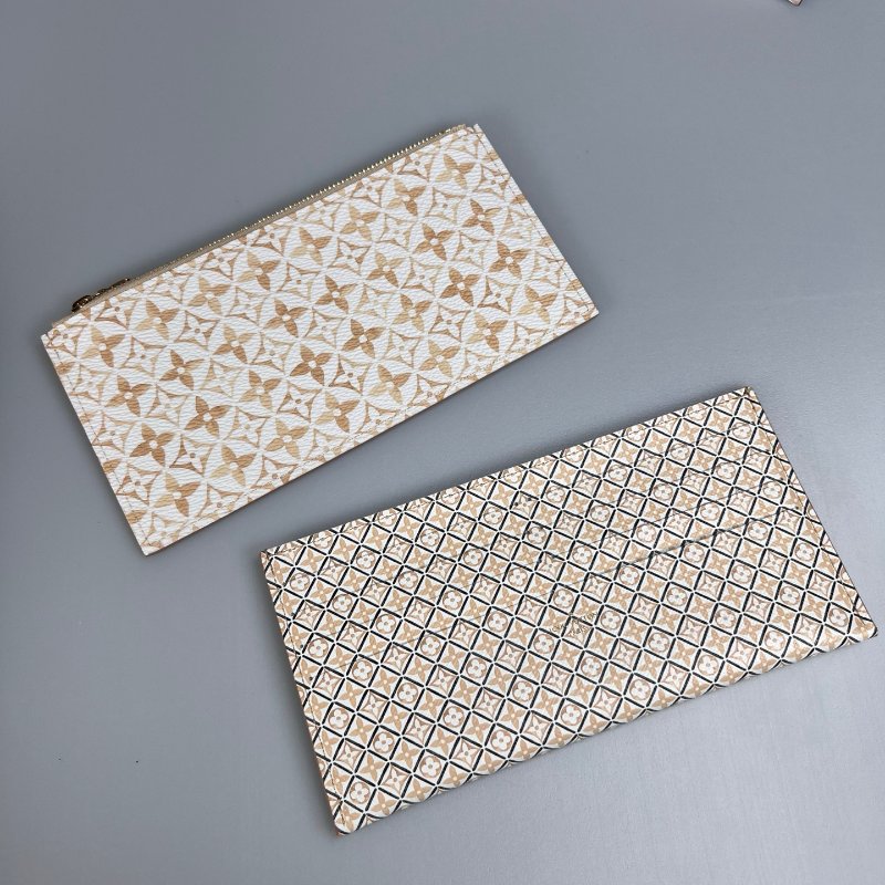 LV M82520/晶片款 拚色老花三合一包-8