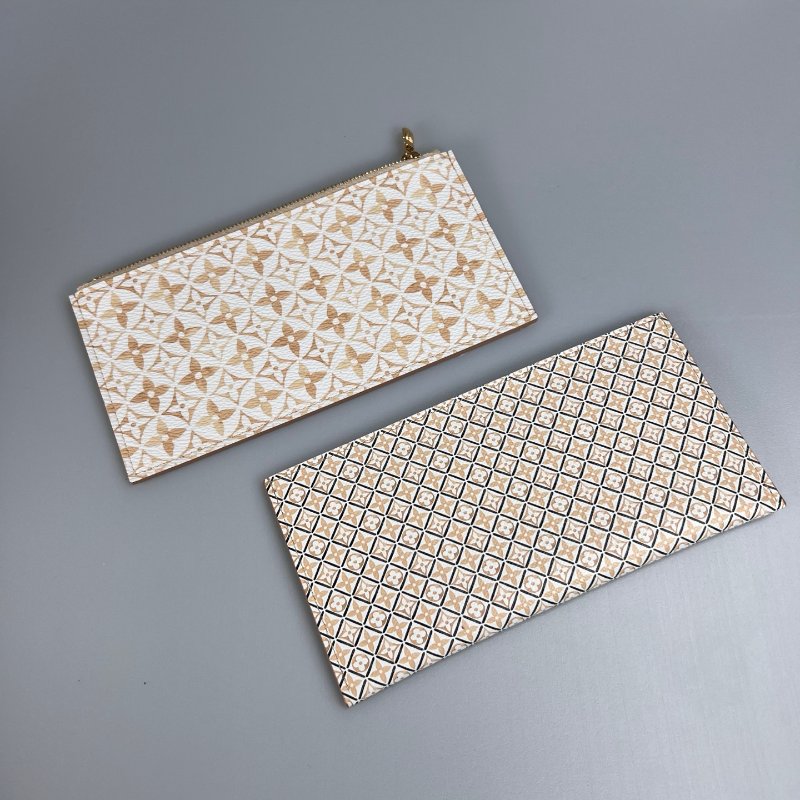 LV M82520/晶片款 拚色老花三合一包-9