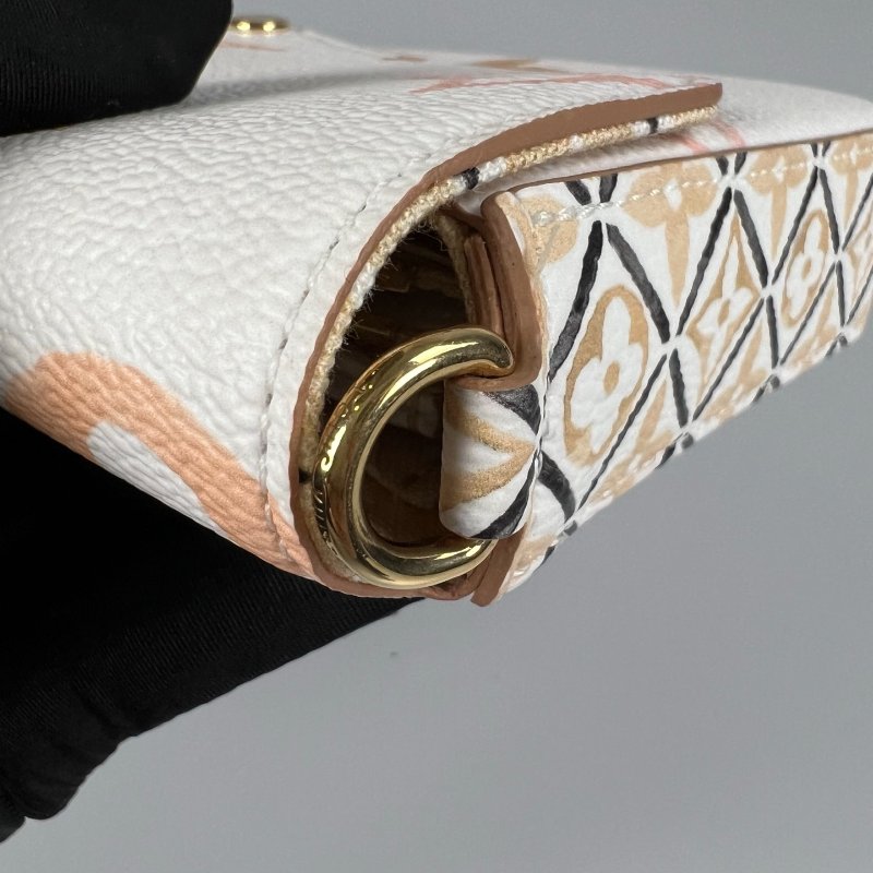 LV M82520/晶片款 拚色老花三合一包-10