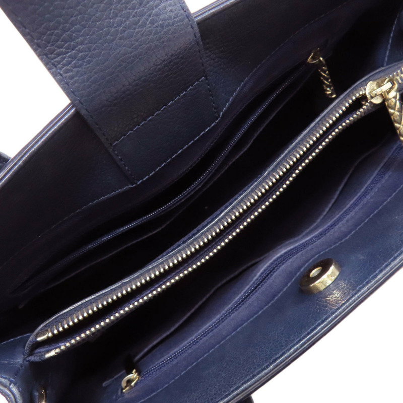 香奈兒 Coco Mark 女士小牛皮手提包-4