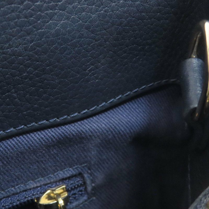 香奈兒 Coco Mark 女士小牛皮手提包-10