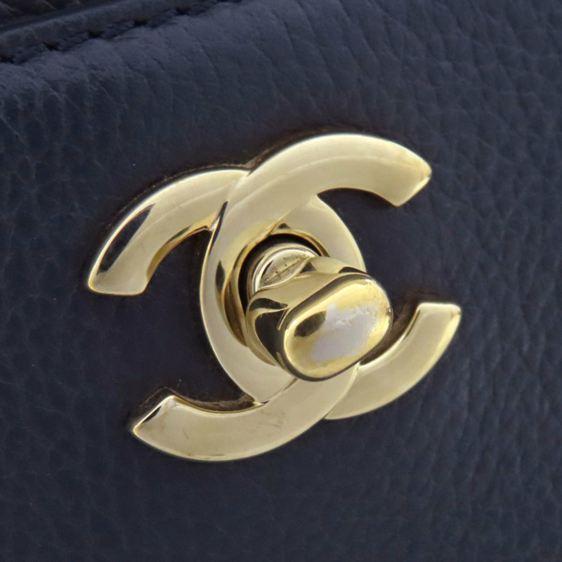 香奈兒 Coco Mark 女士小牛皮手提包-20