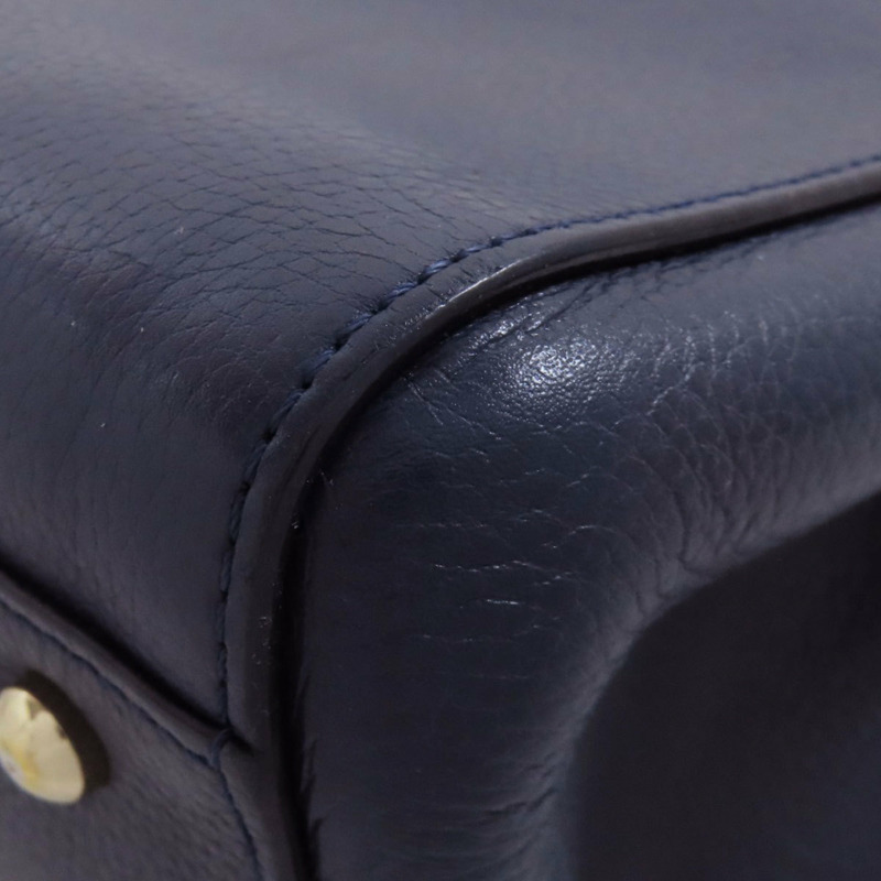 香奈兒 Coco Mark 女士小牛皮手提包-26