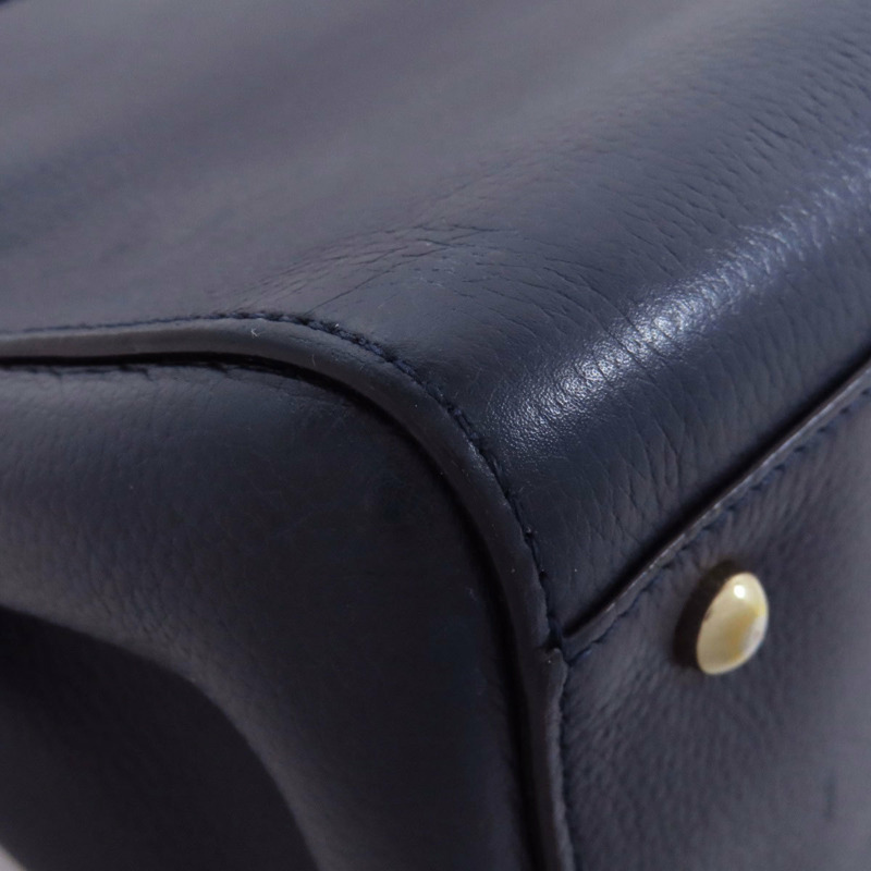 香奈兒 Coco Mark 女士小牛皮手提包-27