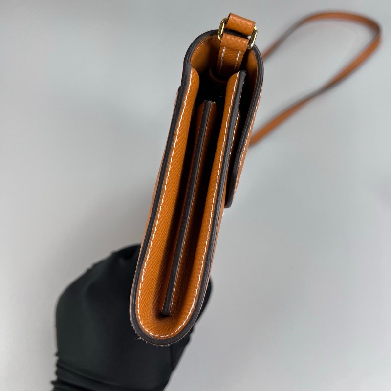 HERMES B刻 金棕CONSTANCE TO GO肩背包-2