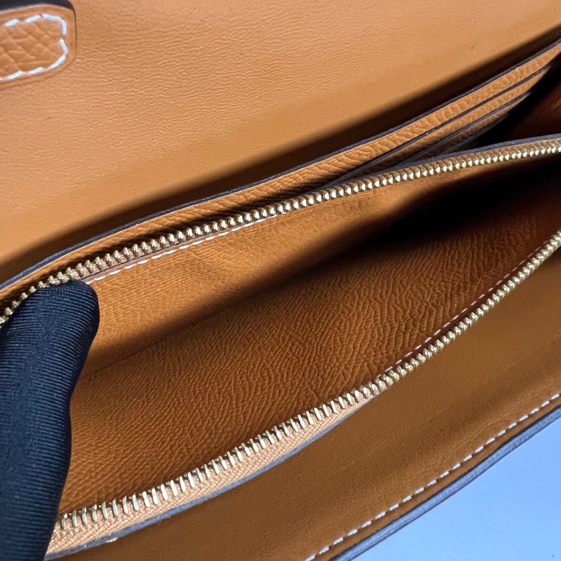 HERMES B刻 金棕CONSTANCE TO GO肩背包-5