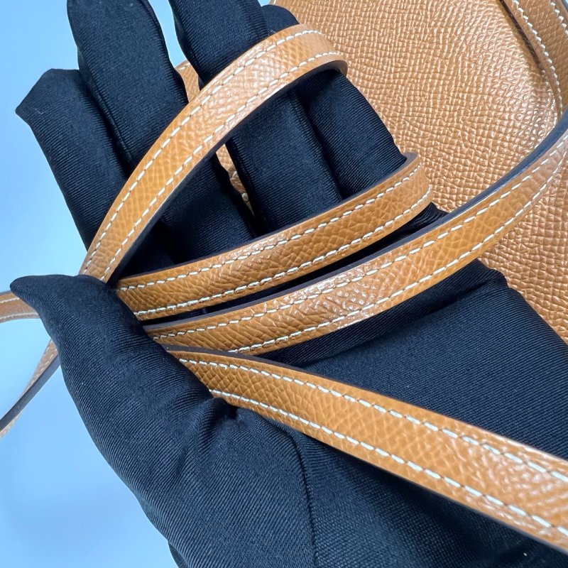 HERMES B刻 金棕CONSTANCE TO GO肩背包-10