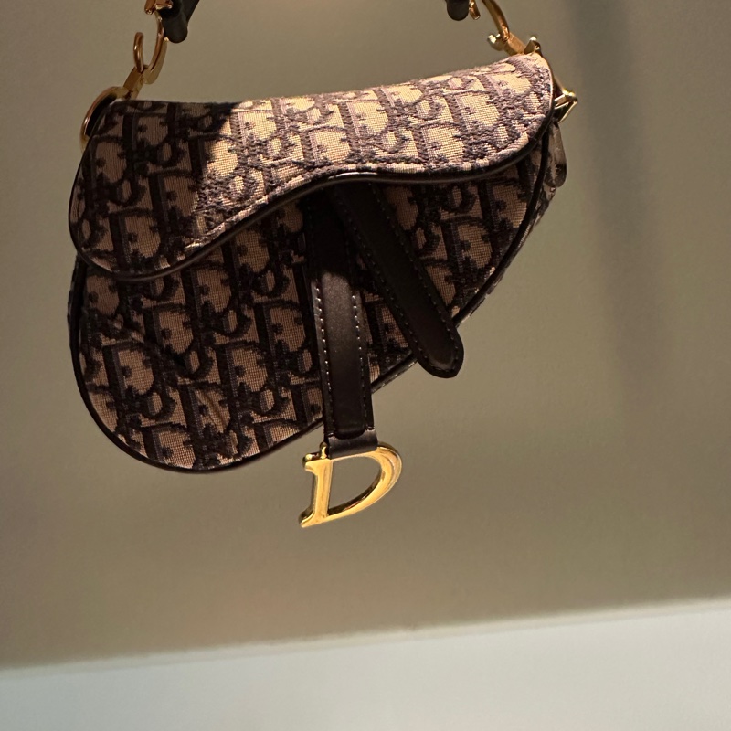 Dior Saddle 迷你馬鞍包附肩背帶-2