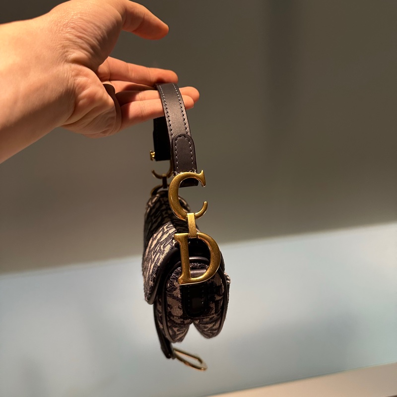 Dior Saddle 迷你馬鞍包附肩背帶-3