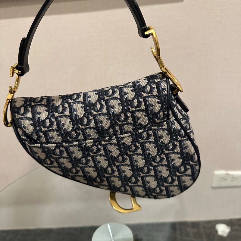 Dior Saddle 迷你馬鞍包附肩背帶-7