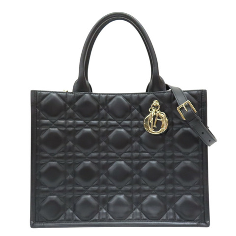 黑色牛皮 Book Tote 中型托特 兩用包 M1324【Dior 迪奧】 M1324OWHP_M900