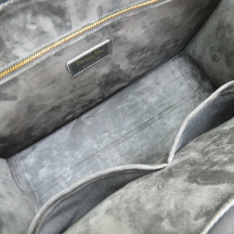 黑色牛皮 Book Tote 中型托特 兩用包 M1324【Dior 迪奧】 M1324OWHP_M900-4