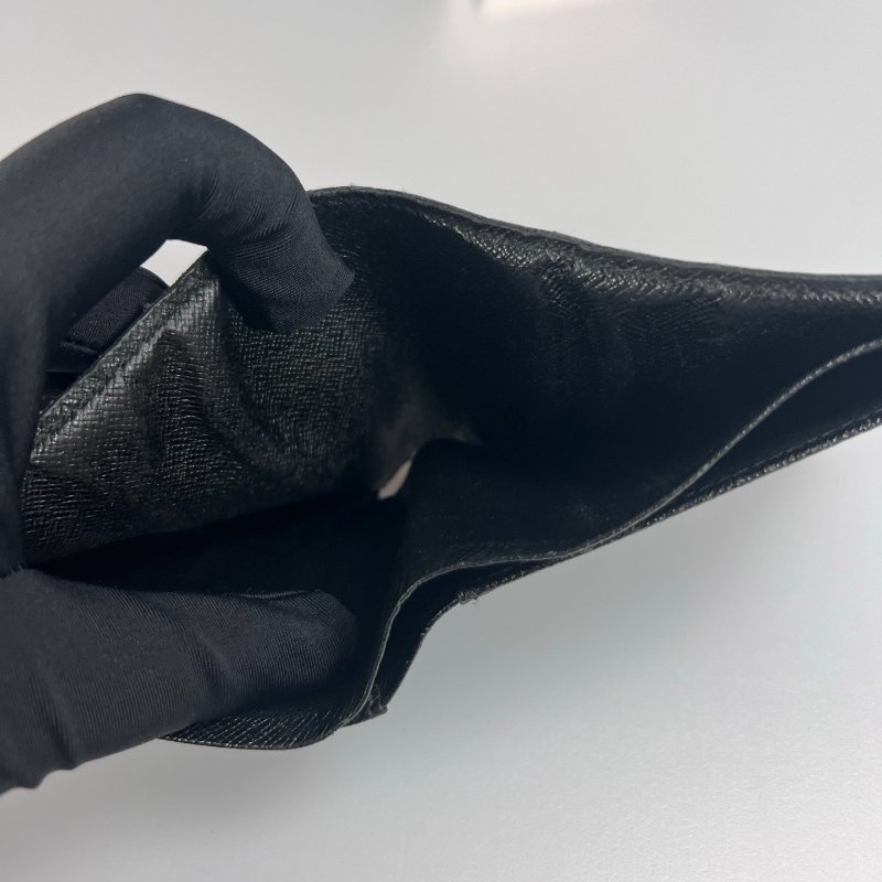 LV N63211 黑棋盤格Damier Graphite 對開短夾-6