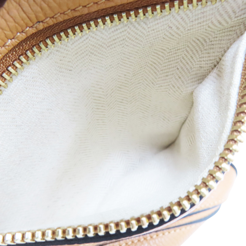 棕色 牛皮 Small Puzzle 肩背包【LOEWE 羅威】-6