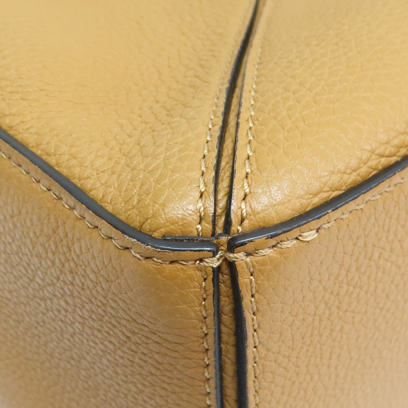 棕色 牛皮 Small Puzzle 肩背包【LOEWE 羅威】-12