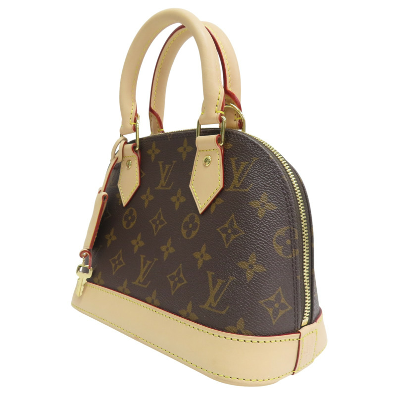 棕色 原花 帆布 ALMA BB 两用包【LOUIS VUITTON LV 路易威登】 M46990-2