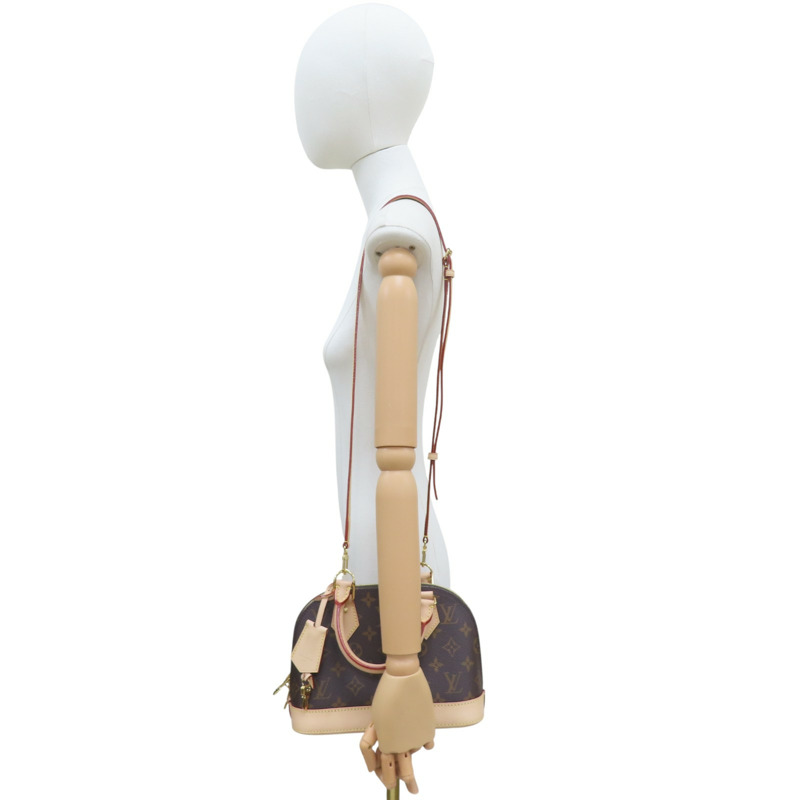 棕色 原花 帆布 ALMA BB 两用包【LOUIS VUITTON LV 路易威登】 M46990-6