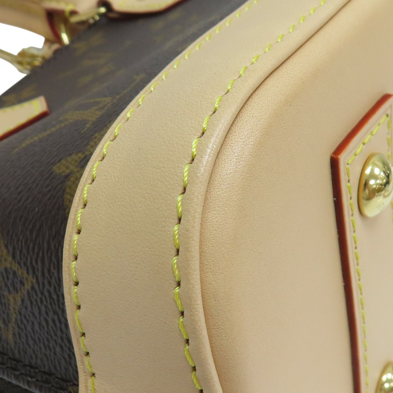 棕色 原花 帆布 ALMA BB 两用包【LOUIS VUITTON LV 路易威登】 M46990-8