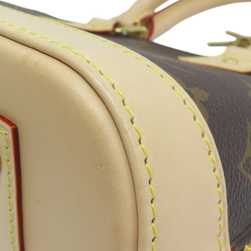 棕色 原花 帆布 ALMA BB 两用包【LOUIS VUITTON LV 路易威登】 M46990-9