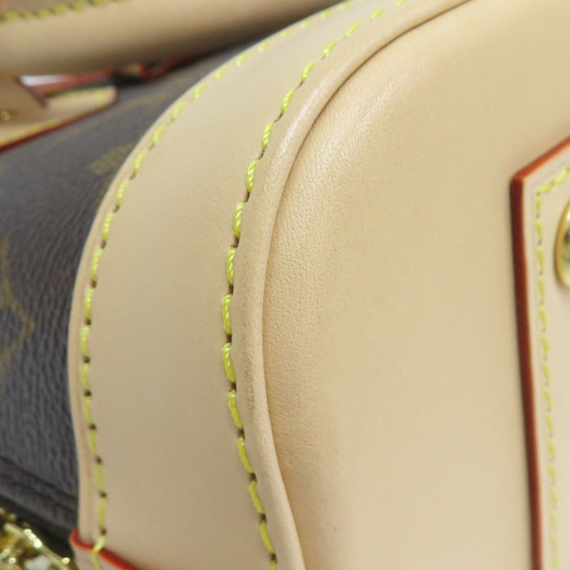 棕色 原花 帆布 ALMA BB 两用包【LOUIS VUITTON LV 路易威登】 M46990-10