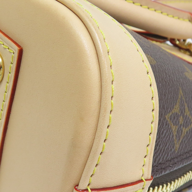 棕色 原花 帆布 ALMA BB 两用包【LOUIS VUITTON LV 路易威登】 M46990-11