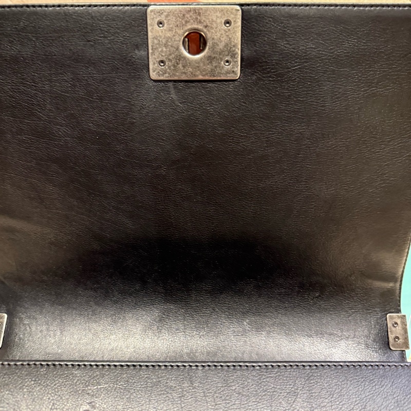 CHANEL classic boy Mediun-7