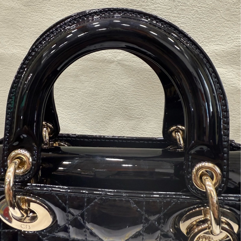 Dior四格黛妃漆皮22年-3