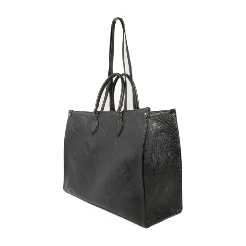 LOUIS VUITTON Monogram Empreinte On The Go GM金扣手挽肩背兩用袋-2