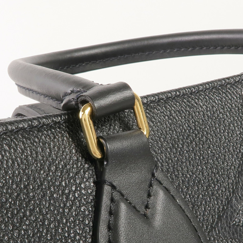 LOUIS VUITTON Monogram Empreinte On The Go GM金扣手挽肩背兩用袋-9