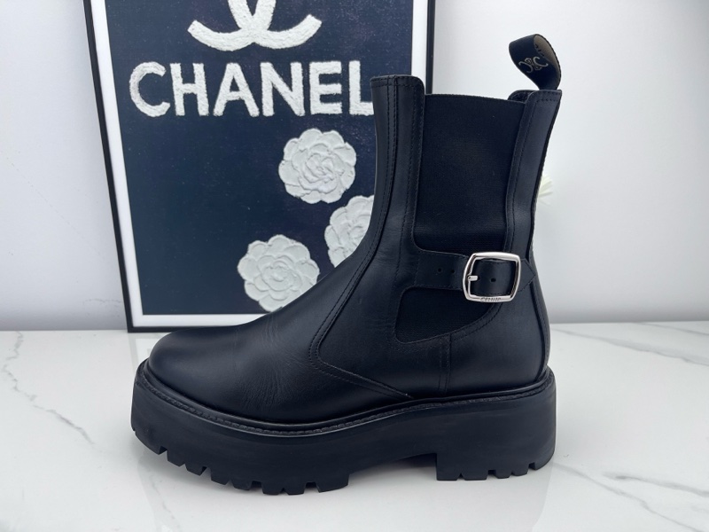 99新Celine賽琳calfskin馬丁靴 39碼 成色如圖-2