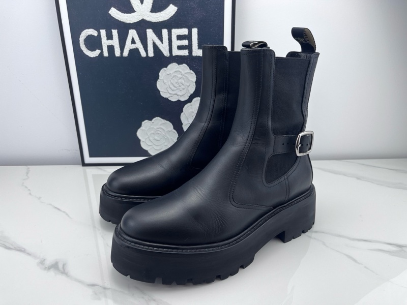 99新Celine賽琳calfskin馬丁靴 39碼 成色如圖-3