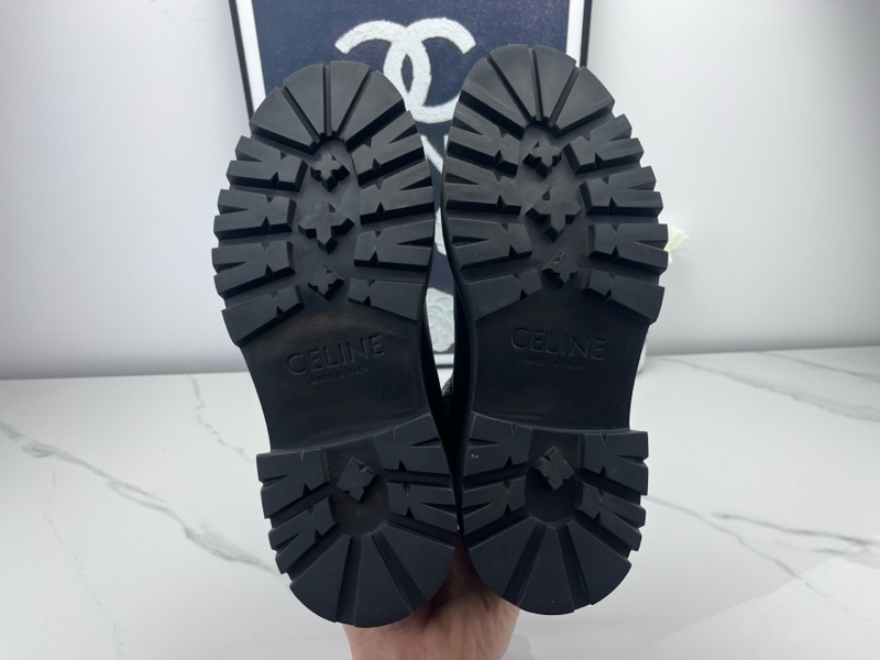 99新Celine賽琳calfskin馬丁靴 39碼 成色如圖-7