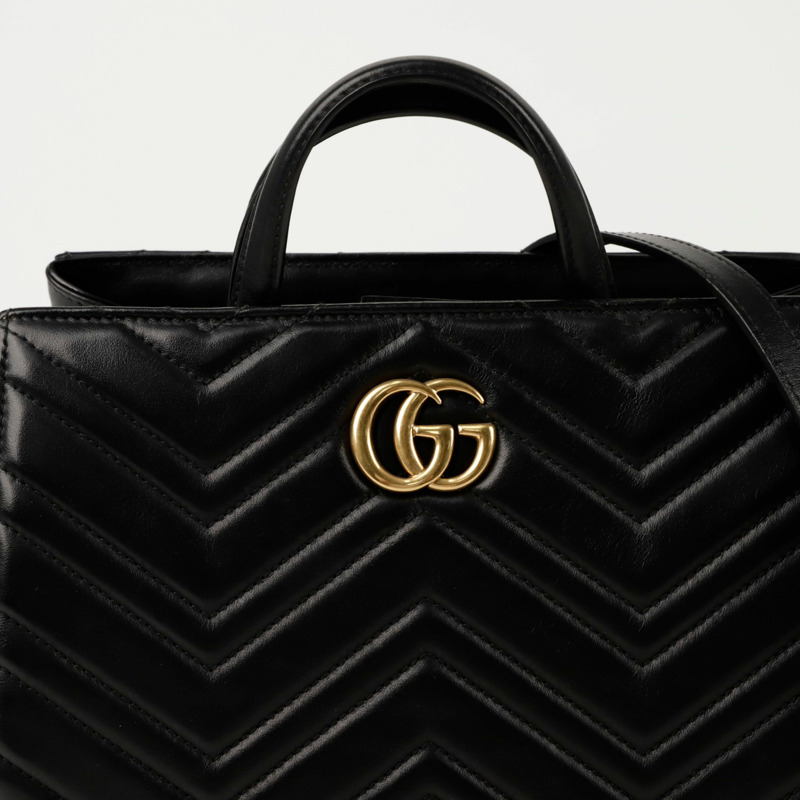 GUCCI GG Marmont 手提單肩包 448054-1