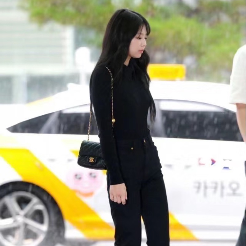 「JL精品代購」97新 Chanel 香奈兒 黑金 金球方胖cf17 Ic 芯片款-1