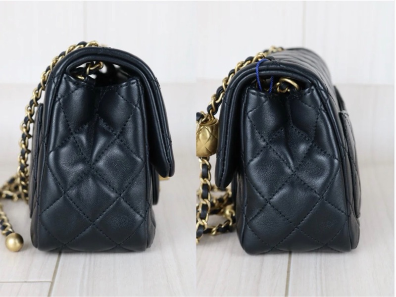 「JL精品代購」97新 Chanel 香奈兒 黑金 金球方胖cf17 Ic 芯片款-3