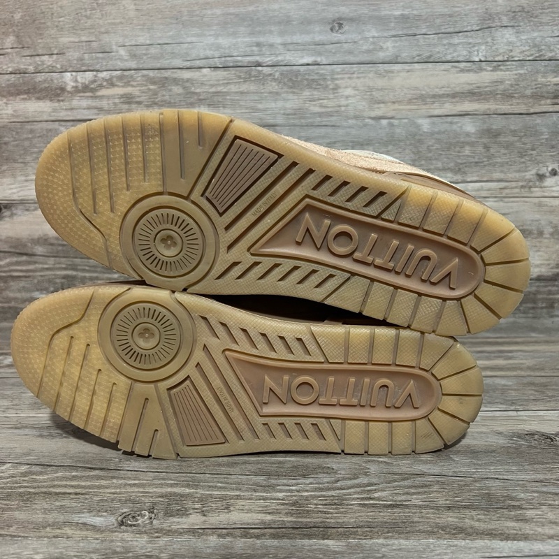 Louis Vuitton LV Trainer 麂皮 咖啡色 棕色 摩卡 UK8碼 42碼-5