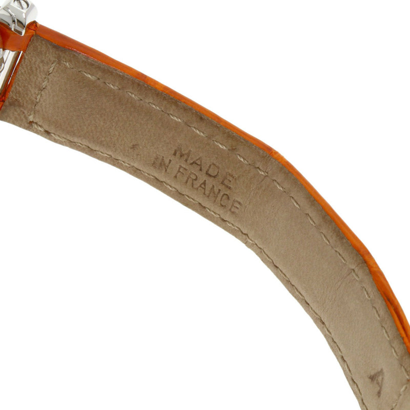 卡地亞 Pasha 32毫米網格鑲鑽腕錶 WJ105741,18K 白金,鱷魚皮錶帶,鑲鑽,女士款-12