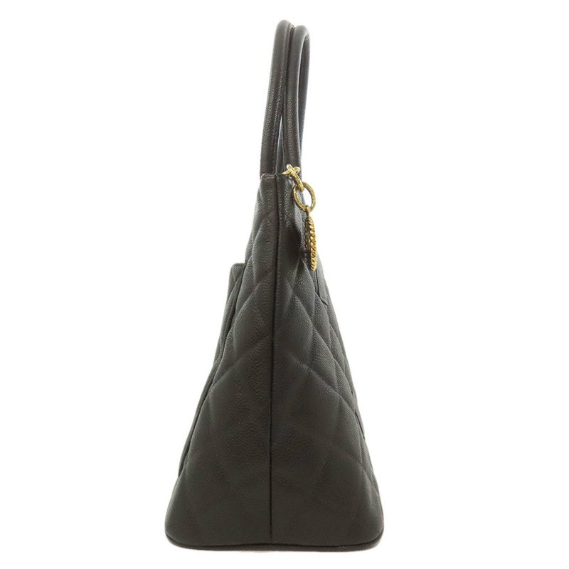 香奈兒復刻版手提包,金色五金,粒面小牛皮,女士-2