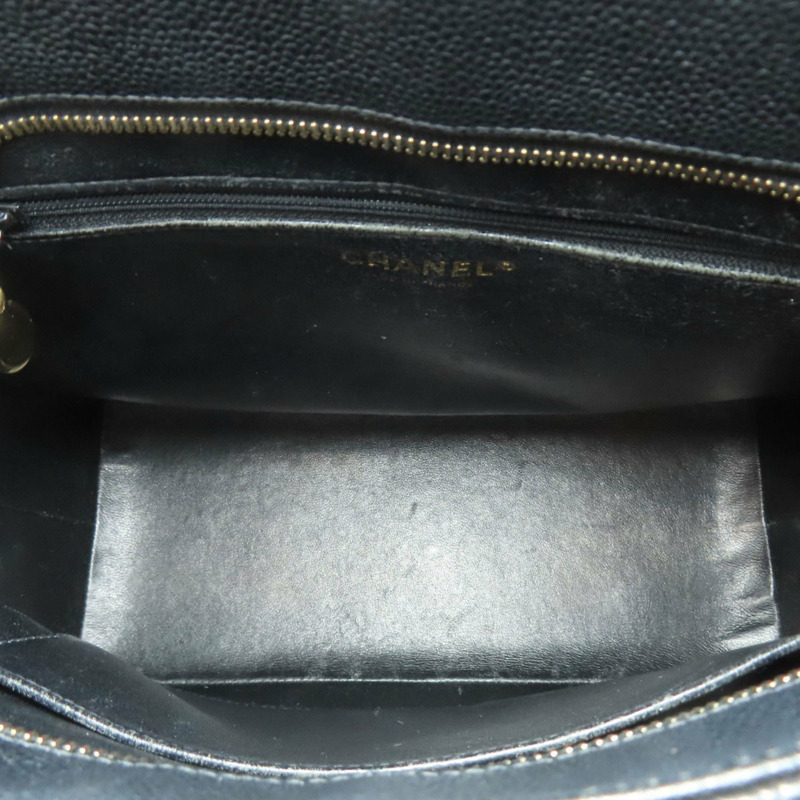 香奈兒復刻版手提包,金色五金,粒面小牛皮,女士-4