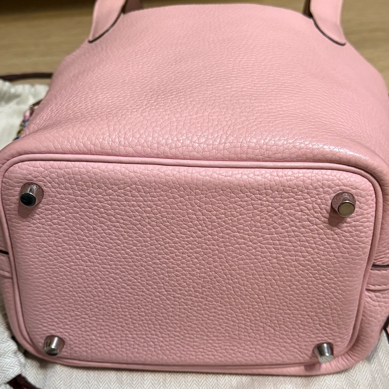 Hermes菜籃子Picotin18粉色-3