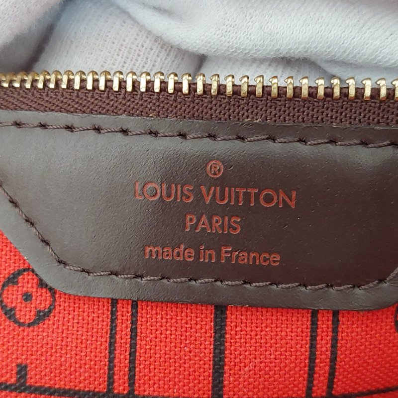 LV Neverfull MM 🎀現品實拍🎀中款 棋盤格 托特包 N51105~~二手約9成新-41