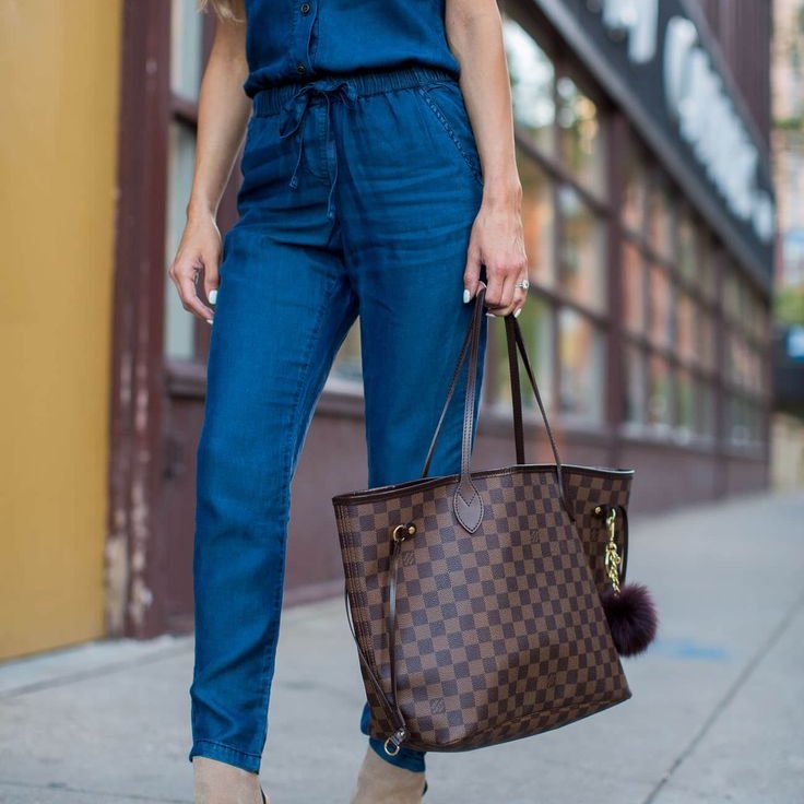 LV Neverfull MM 🎀現品實拍🎀中款 棋盤格 托特包 N51105~~二手約9成新-77