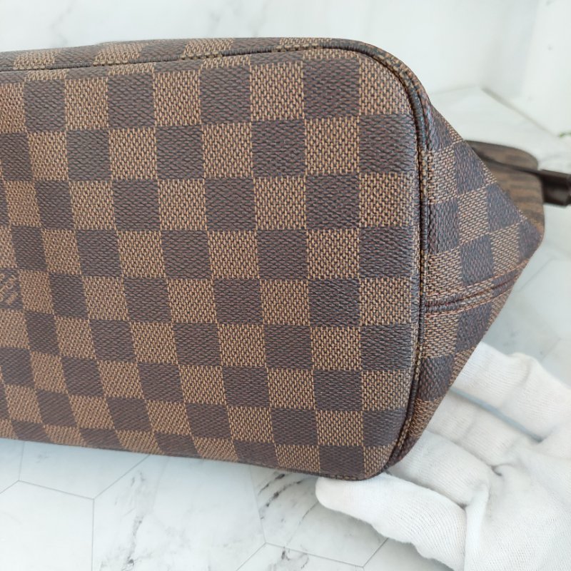 LV Neverfull MM 🎀現品實拍🎀中款 棋盤格 托特包 N51105~~二手約9成新-83