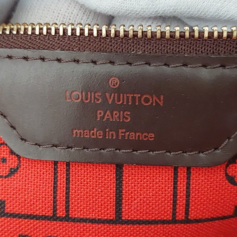 LV Neverfull MM 🎀現品實拍🎀中款 棋盤格 托特包 N51105~~二手約9成新-93