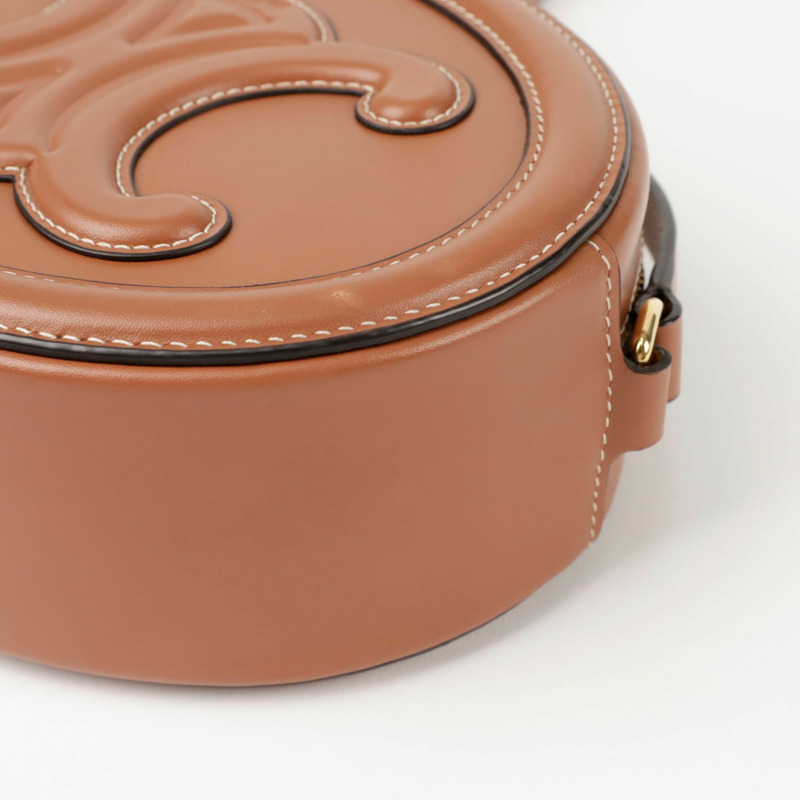 CELINE 198603DXC 橢圓形單肩斜背包-6
