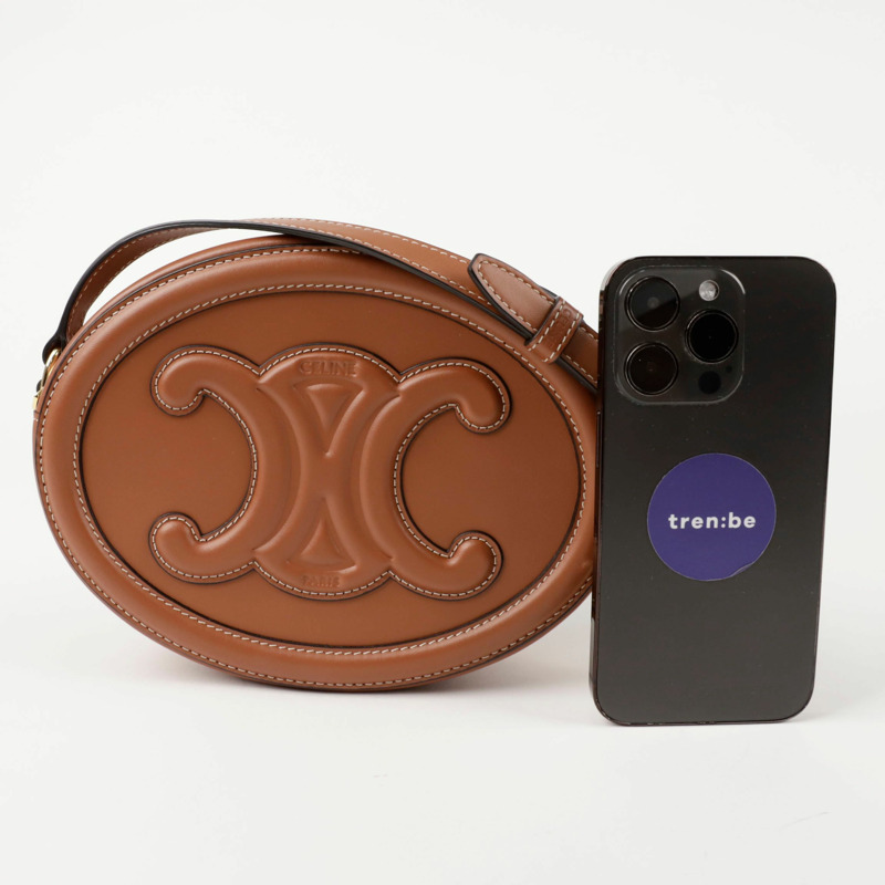 CELINE 198603DXC 橢圓形單肩斜背包-7