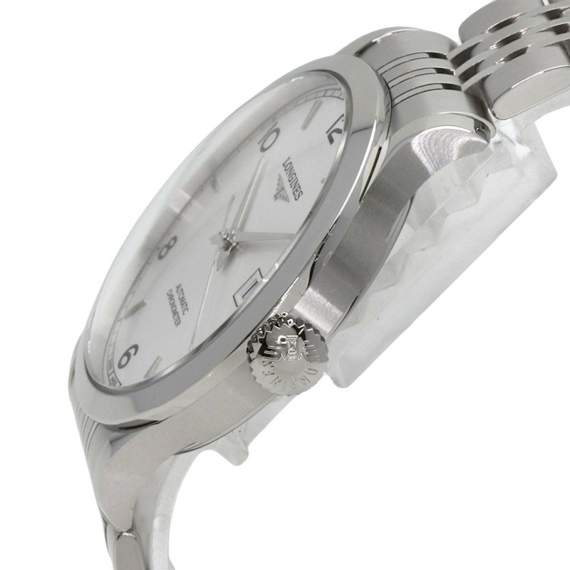 浪琴錶 L2.820.4.76.6 Record 系列腕錶,不鏽鋼材質,男款-4