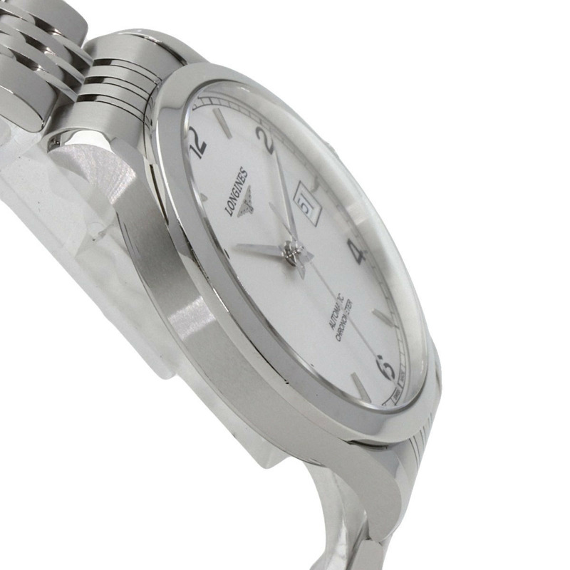 浪琴錶 L2.820.4.76.6 Record 系列腕錶,不鏽鋼材質,男款-5