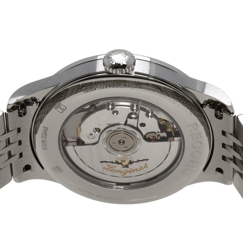 浪琴錶 L2.820.4.76.6 Record 系列腕錶,不鏽鋼材質,男款-6